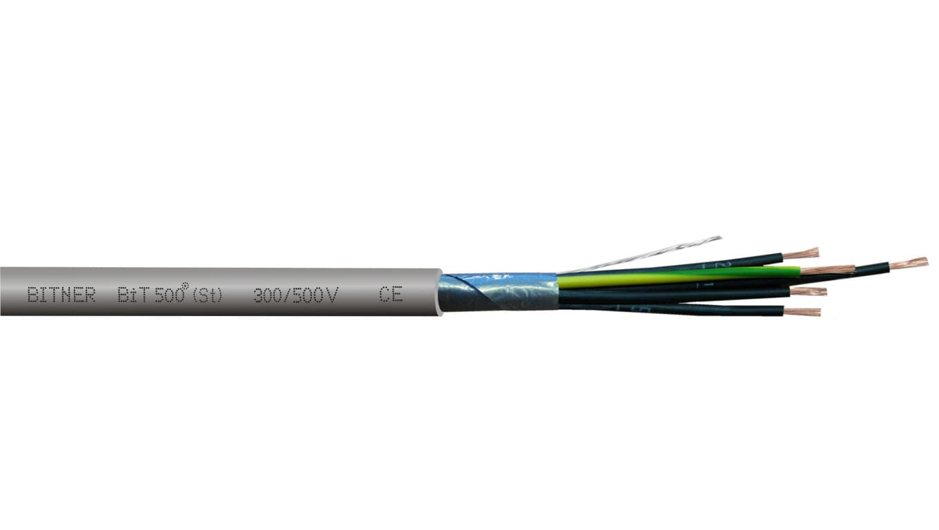 

Przewód sterowniczy BiT 500(St) GREEN 300/500V 7x1 SB0321.07.1 /bębnowy/