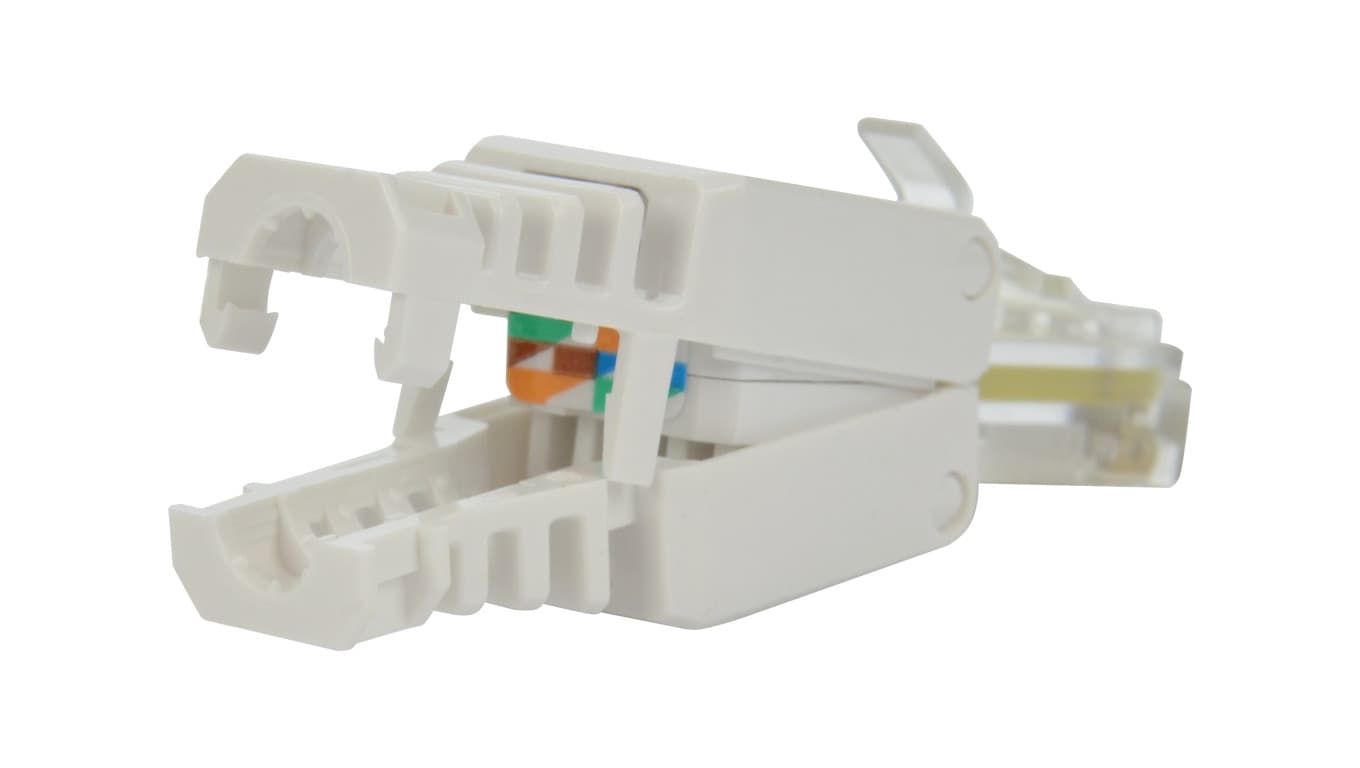 

Wtyk beznarzędziowy RJ45 8P8C kat.5e nieekranowany UTP NEKU