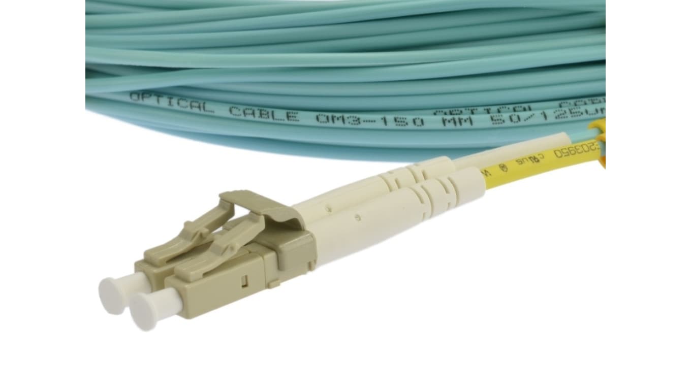 

Patchcord światłowodowy FO MM LC-LC duplex 50/125 OM3 NEKU /2m/