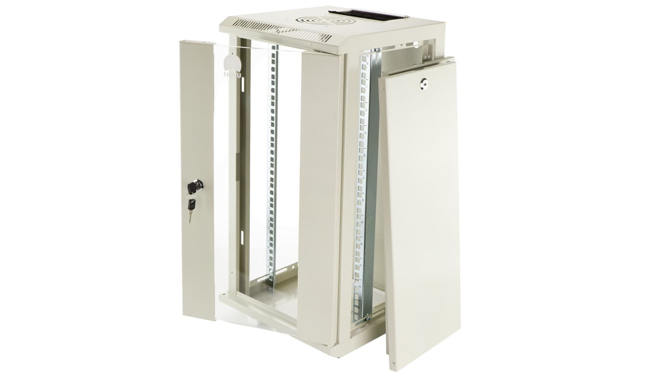 

Szafa wisząca RACK 10 12U 300mm szara NEKU TS