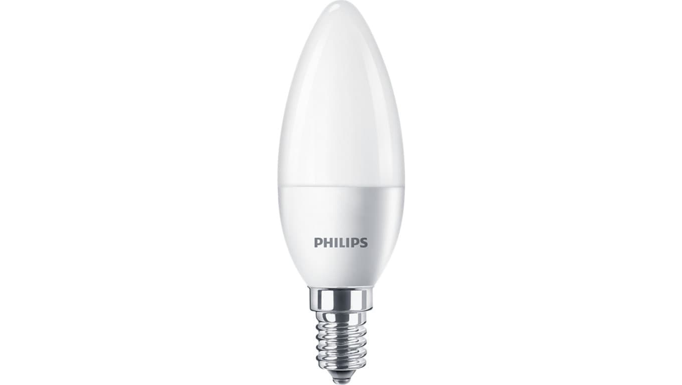 

Żarówka LED E14 7W CorePro candle ND 7-60W E14 840 B38 FR 806lm 4000K 929002972702