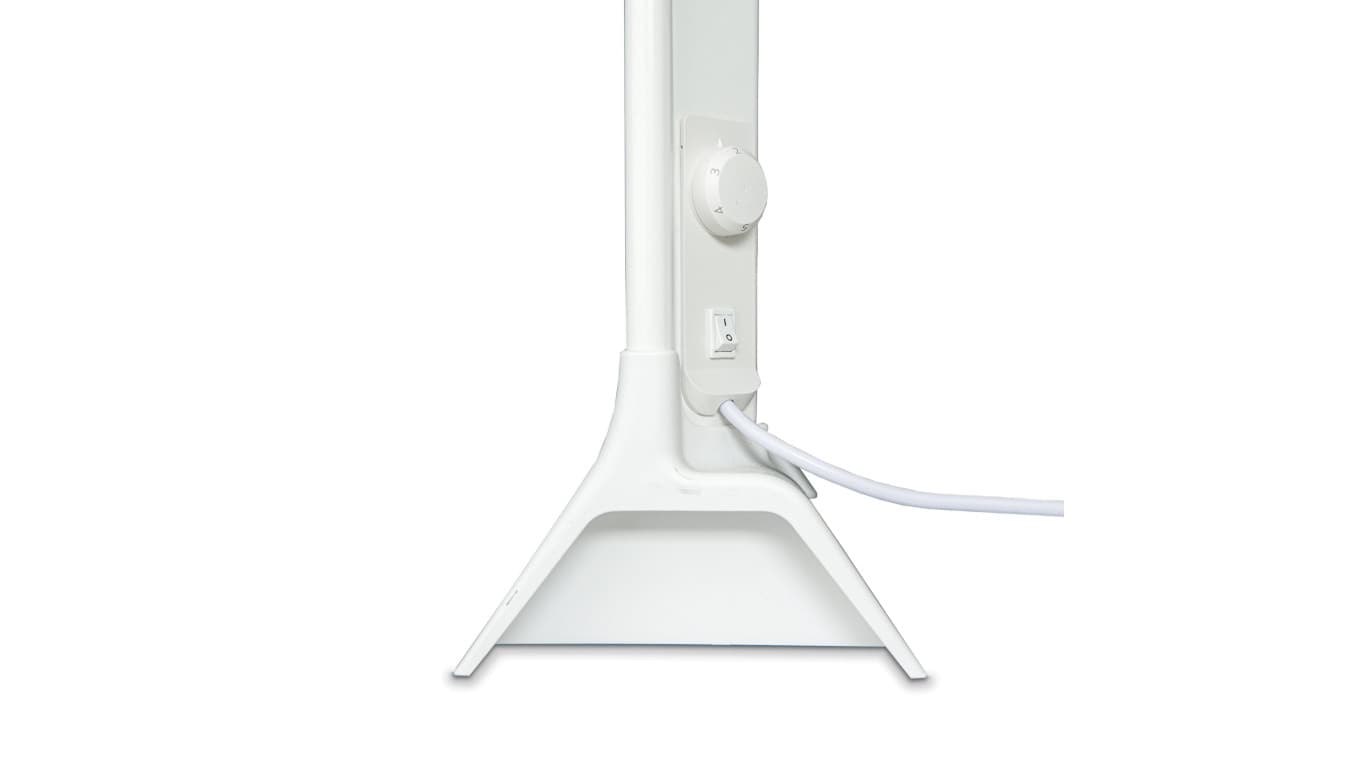 

Grzejnik BETA 250W 389x451mm z term. mech. wtyczką i nóżki bez wspor. mont. BETA2-MP