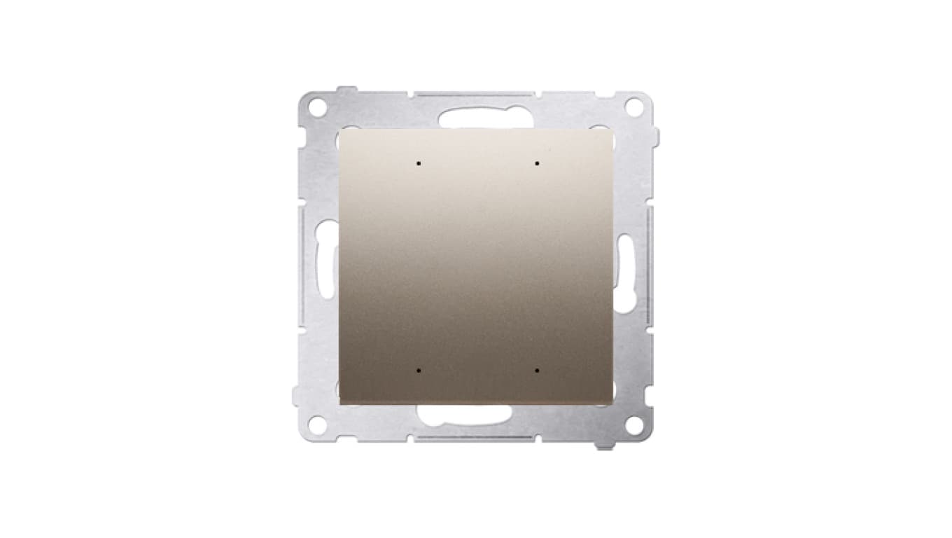 

Simon 54 GO Sterownik przyciskowy oświetleniowy 1 wyjście 16A sterowany smartfonem WiFi 230V (moduł) złoty mat DEW1W.01/44, Moduł) złoty mat dew1w.01/4