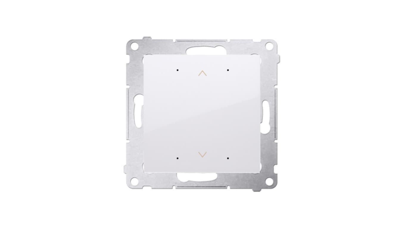 

Simon 54 GO Sterownik przyciskowy do obsługi rolety żaluzji sterowany smartfonem WiFi 2x5A 230V (moduł) biały DEZ1W.01/11, Moduł) biały dez1w.01/1