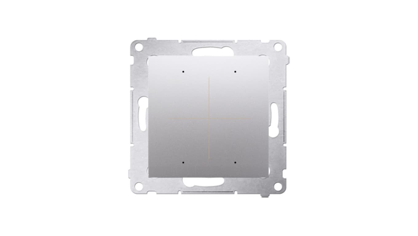 

Simon 54 GO Kontroler przyciskowy 30 akcji do obsługi sterow. sterowany smartfonem WiFi 230V (moduł) srebrny mat DEK1W.01/43, Moduł) srebrny mat dek1w.01/4