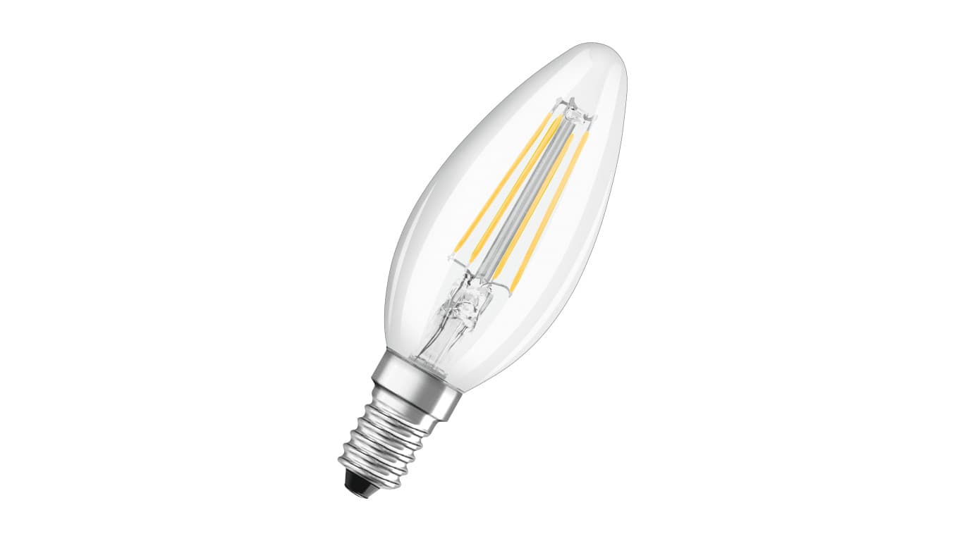 

Żarówka LED E14 4W/827 E14 VALUE CL B FIL 40 non-dim 4W/827 4058075438637