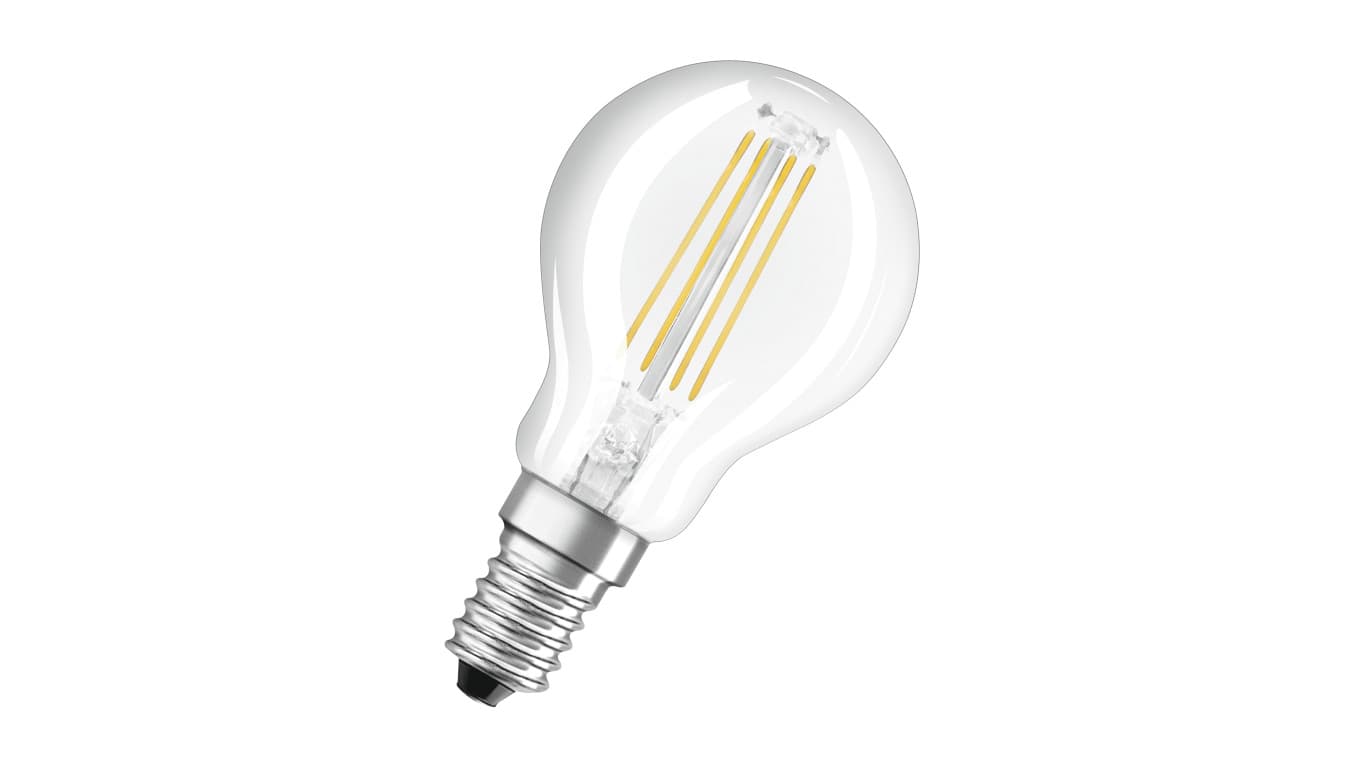 

Żarówka LED E14 4W/827 E14 VALUE CL P FIL 40 non-dim 4W/827 4058075438590
