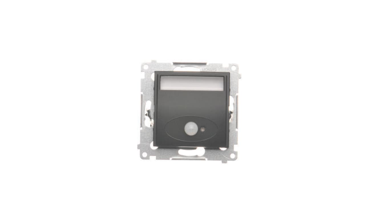 

Simon 54 Oprawa oświetleniowa LED z czujnikiem ruchu 230 V AC 1.4 W białe ciepłe 3100K czarny mat DOSC.01/49