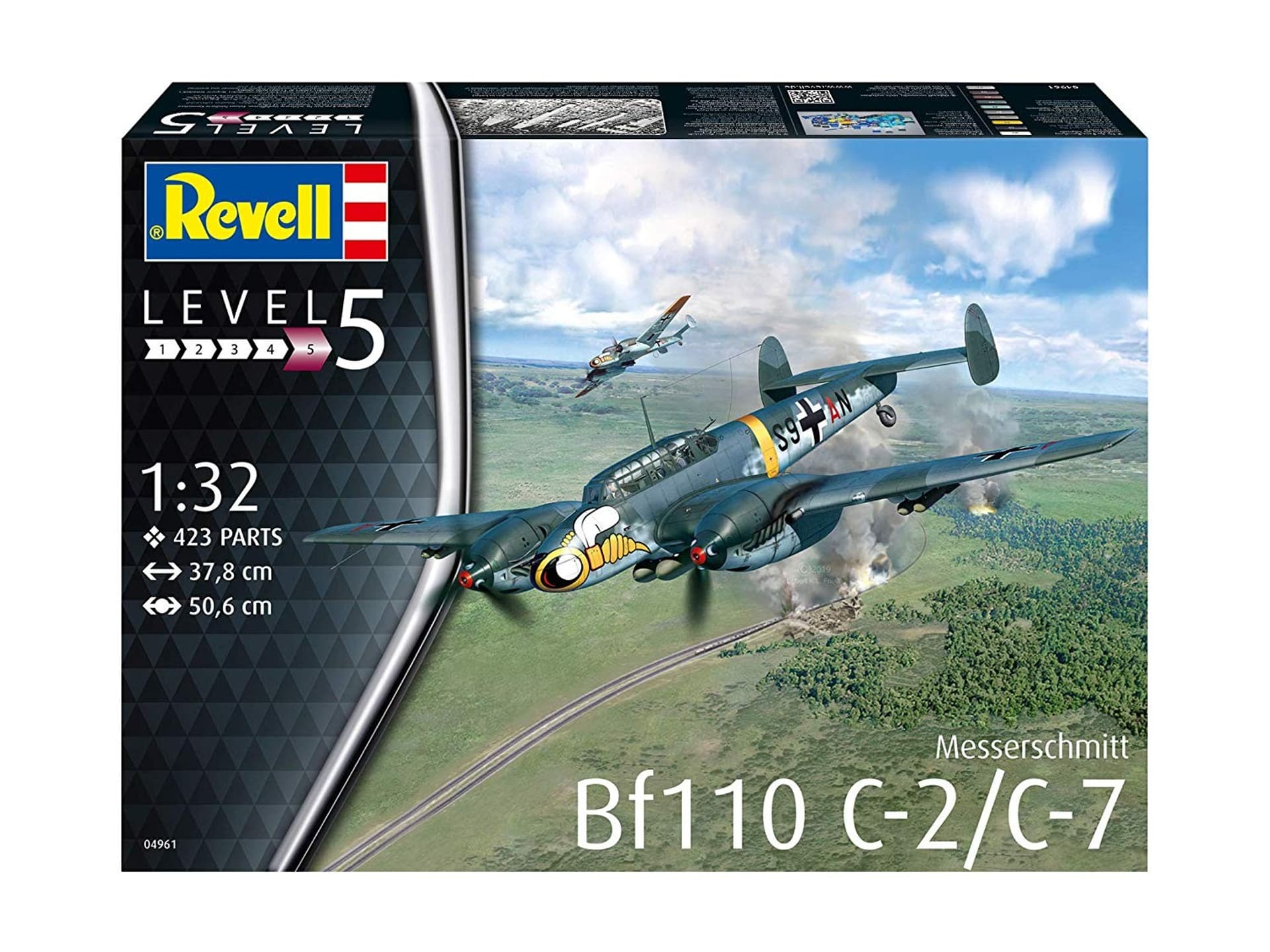 

Model plastikowy Messerschmitt BF-110-C7