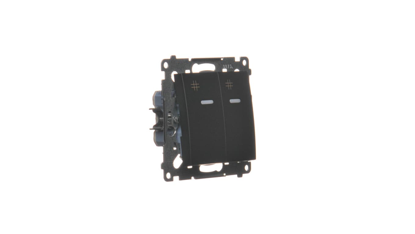 

Simon 54 Łącznik krzyżowy podwójny z podświetleniem (moduł) 10AX 250V szybkozłącza czarny mat DW7/2L.01/49, Moduł) 10ax 250v szybkozłącza czarny mat dw7/2l.01/4