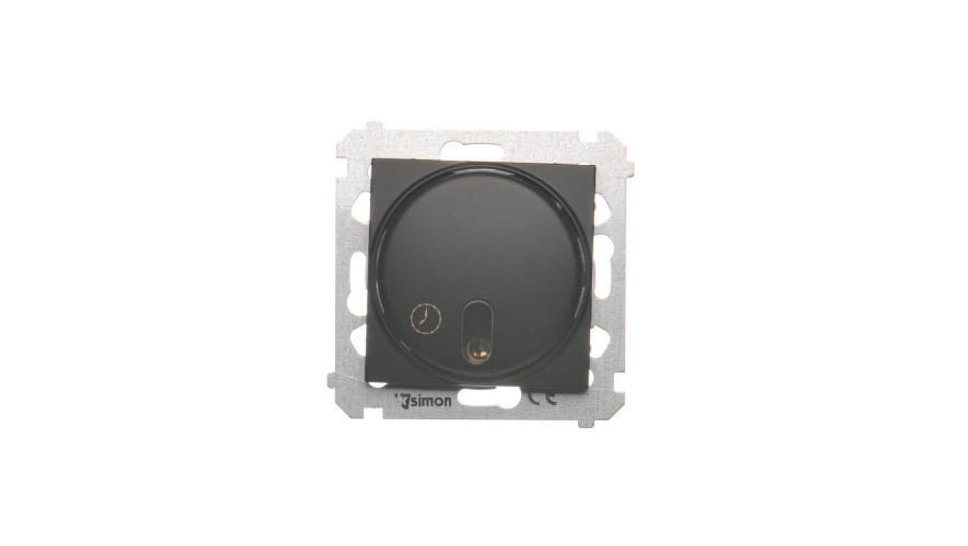 

Simon 54 Łącznik z opóźnieniem wyłaczenia z przekaźnikiem (moduł) 8(2) A 230V czarny mat do instalacji 3-przew. DWC10P.01/49, 2) a 230v czarny mat do instalacji 3-przew. dwc10p.01/4