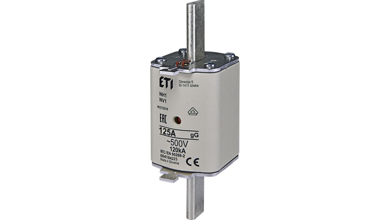 

Wkładka bezpiecznikowa NH1 gG 100A/500V 004184222