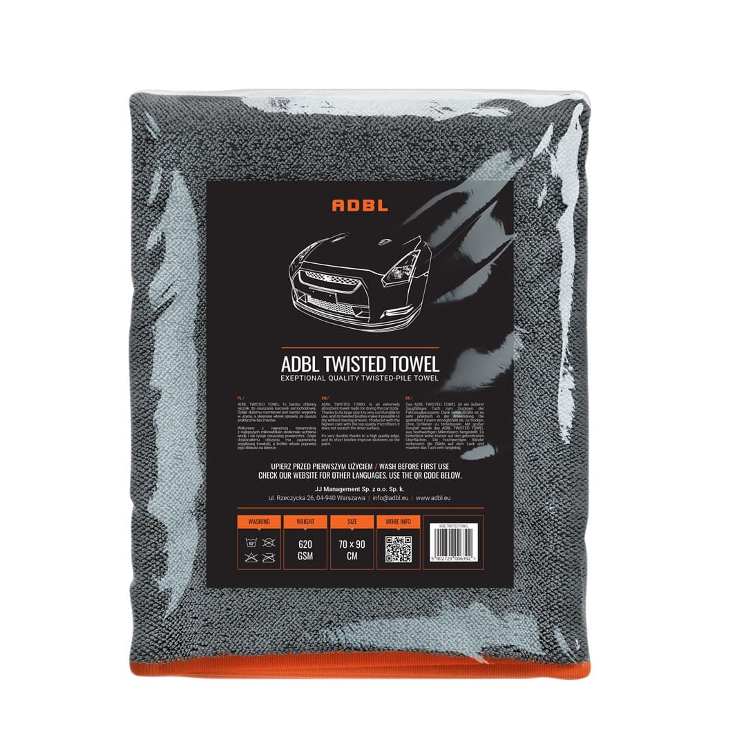 

ADBL TWISTED TOWEL - ręcznik do osuszania 70x90cm 620gsm