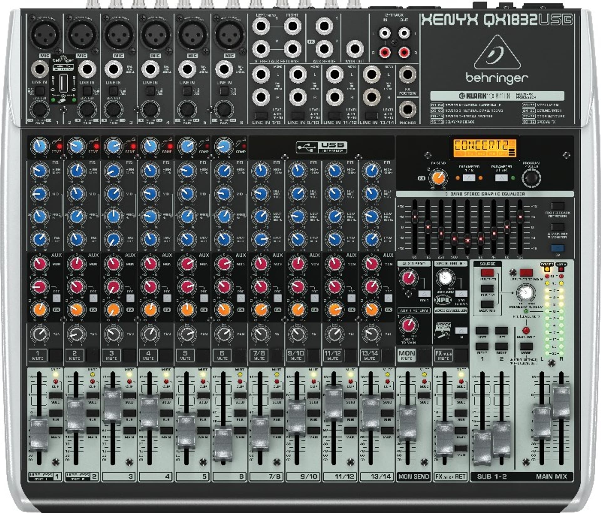 

Behringer QX1832USB - Mikser audio