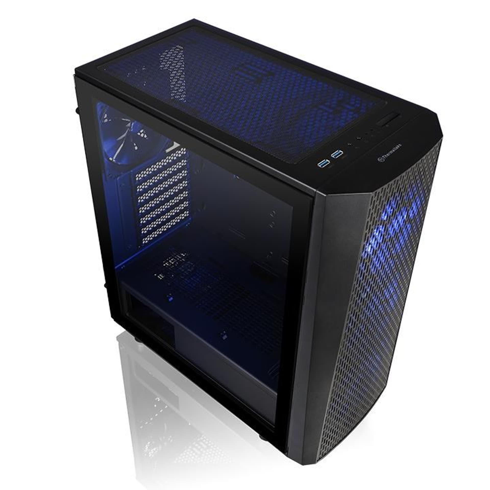 

Obudowa Thermaltake Versa J24 RGB CA-1L7-00M1WN-01 (ATX, Micro ATX, Mini ITX; kolor czarny)