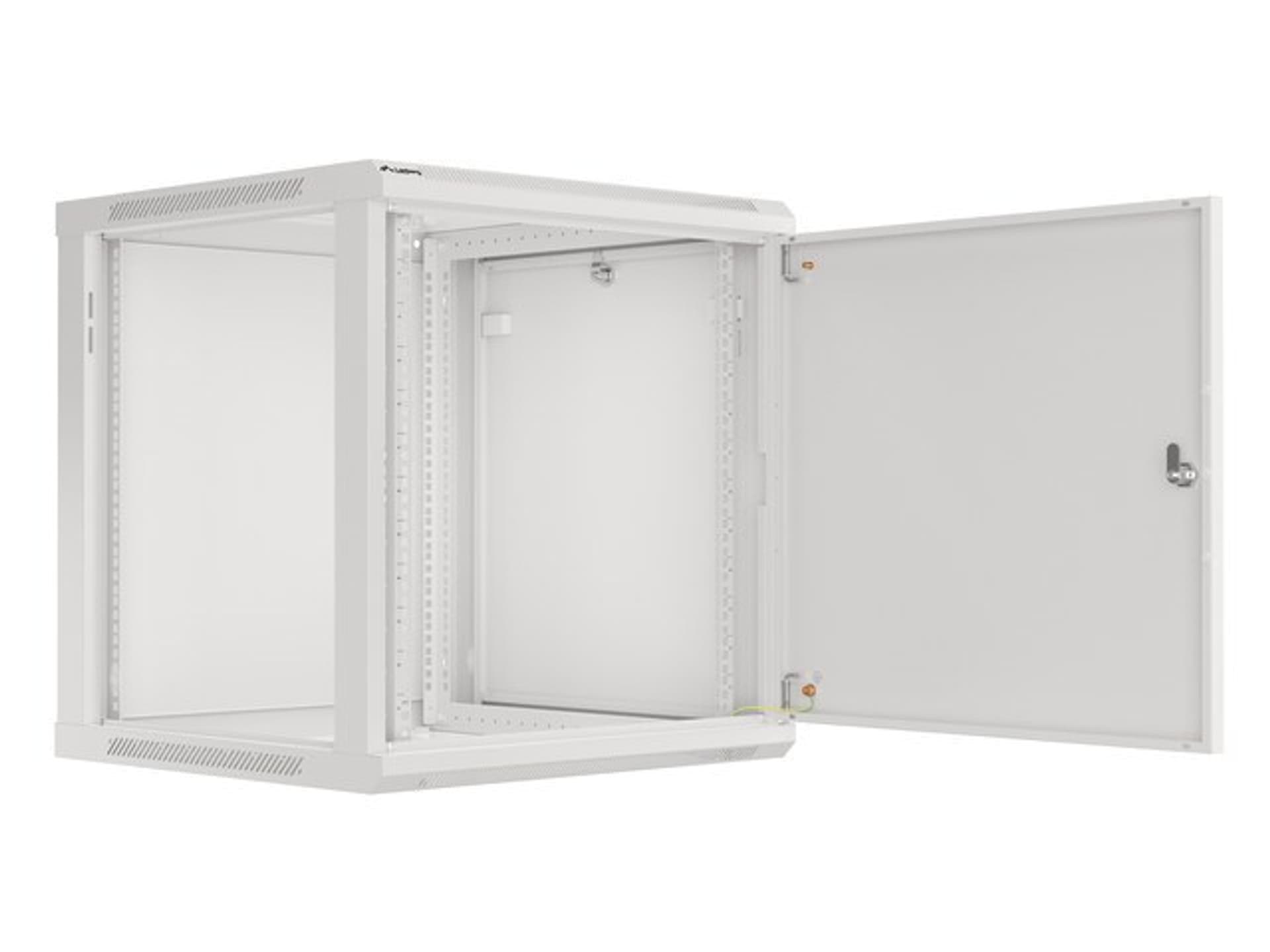 

LANBERG SZAFA WISZĄCA RACK 19" 12U 600X600 DRZWI METALOWE SZARA (FLAT PACK) WF01-6612-00S, Flat pack) wf01-6612-00