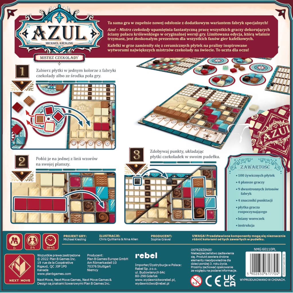 

GRA AZUL: MISTRZ CZEKOLADY - REBEL