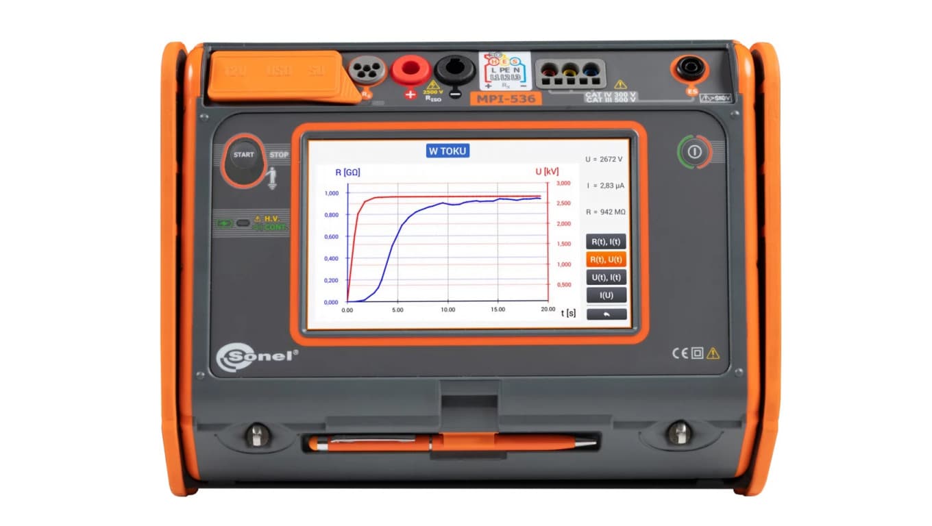 

Wielofunkcyjny miernik parametrów instalacji elektrycznych MPI-536 WMPLMPI536