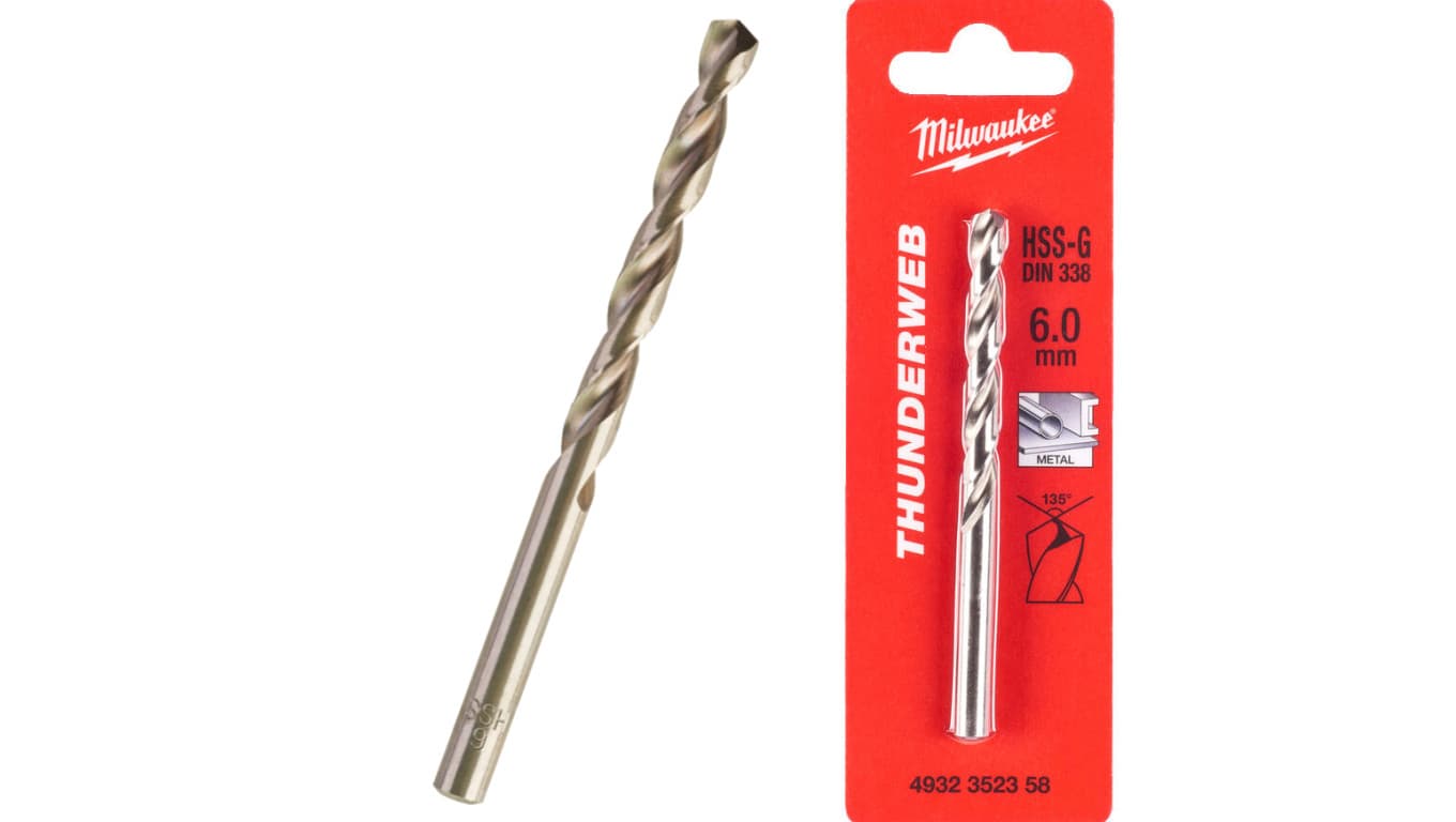 

WIERTŁO HSS-G 6.0MM THUNDERWEB