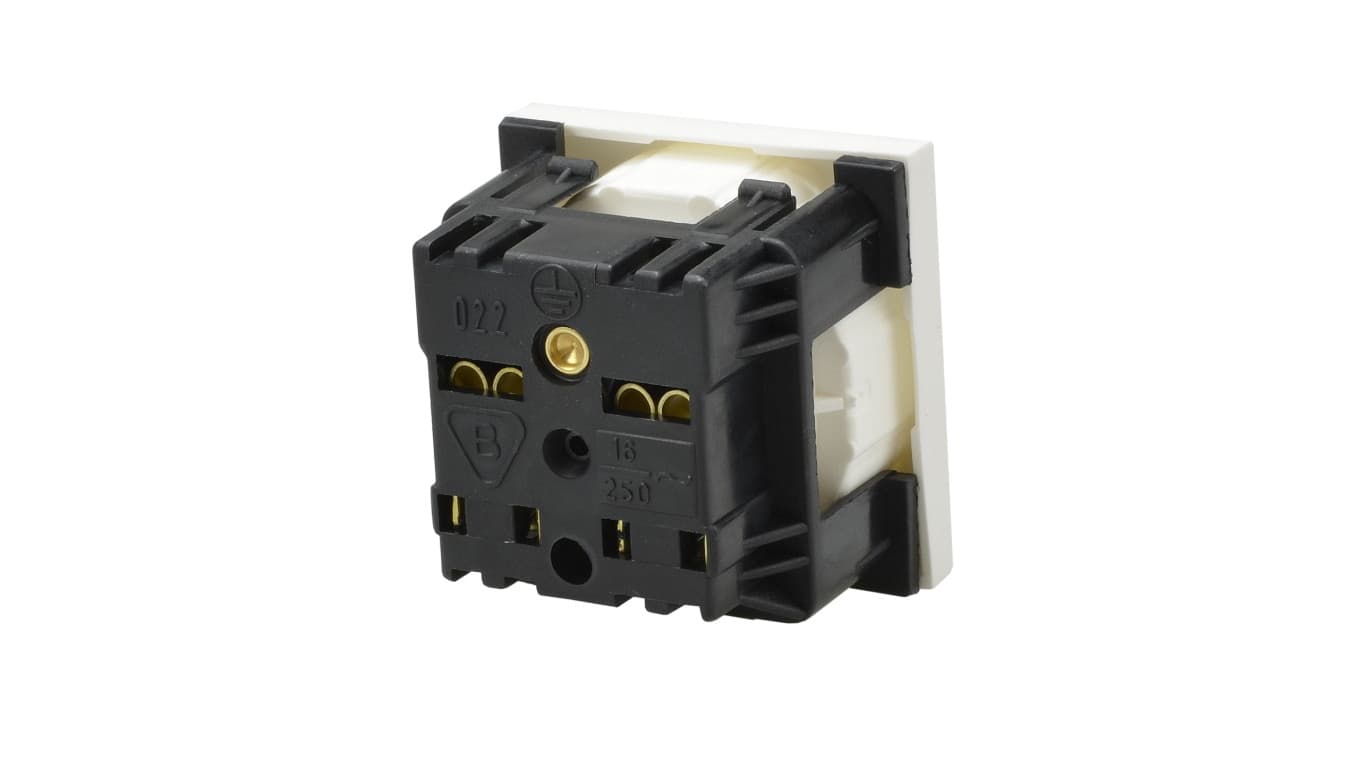 

Gniazdo modułowe 1x2P+Z białe bez blokady JL-01-G22-1