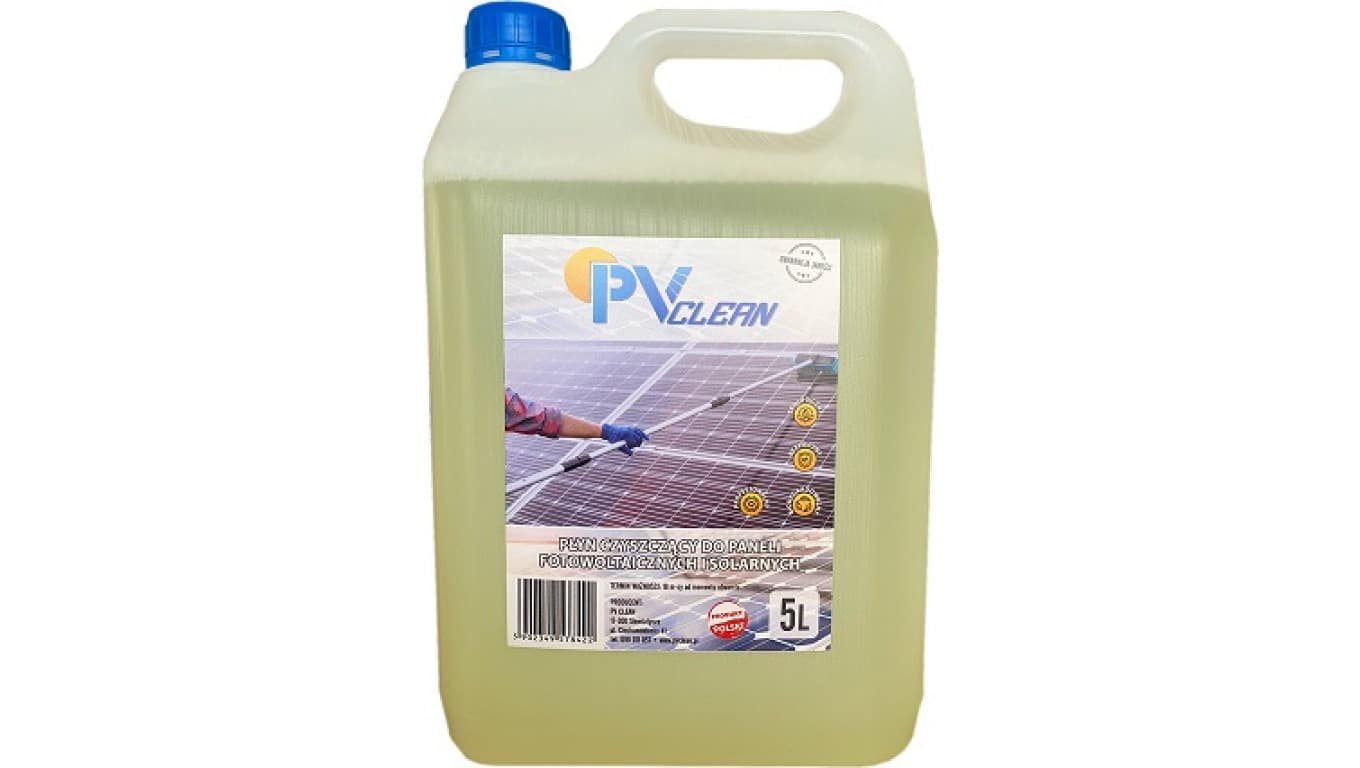 

Płyn do mycia paneli fotowoltaicznych i solarnych CLASSIC/5902349578422