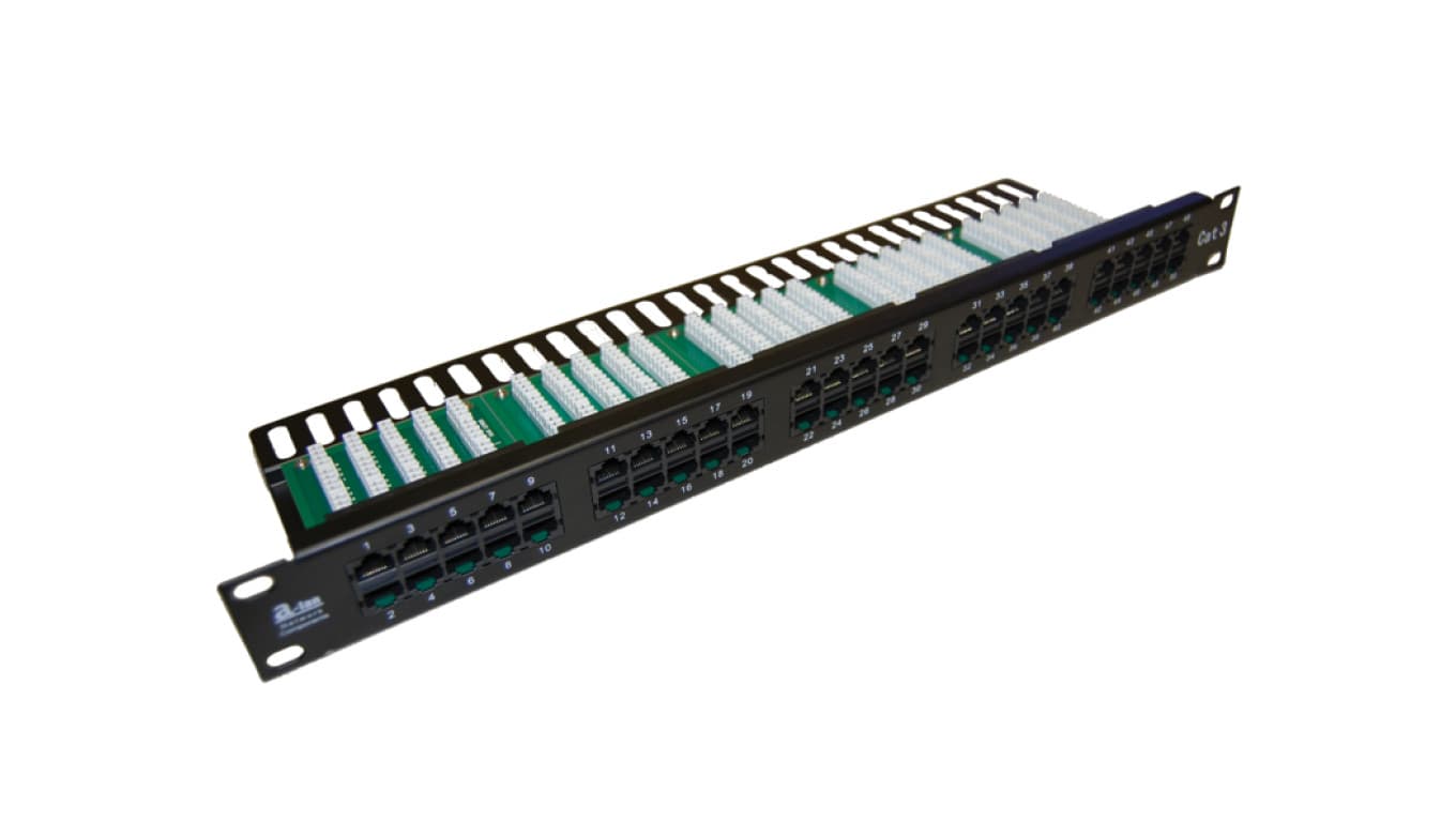 

Patch panel ISDN kat.3 50 portów LSA ALANTEC - ALANTEC