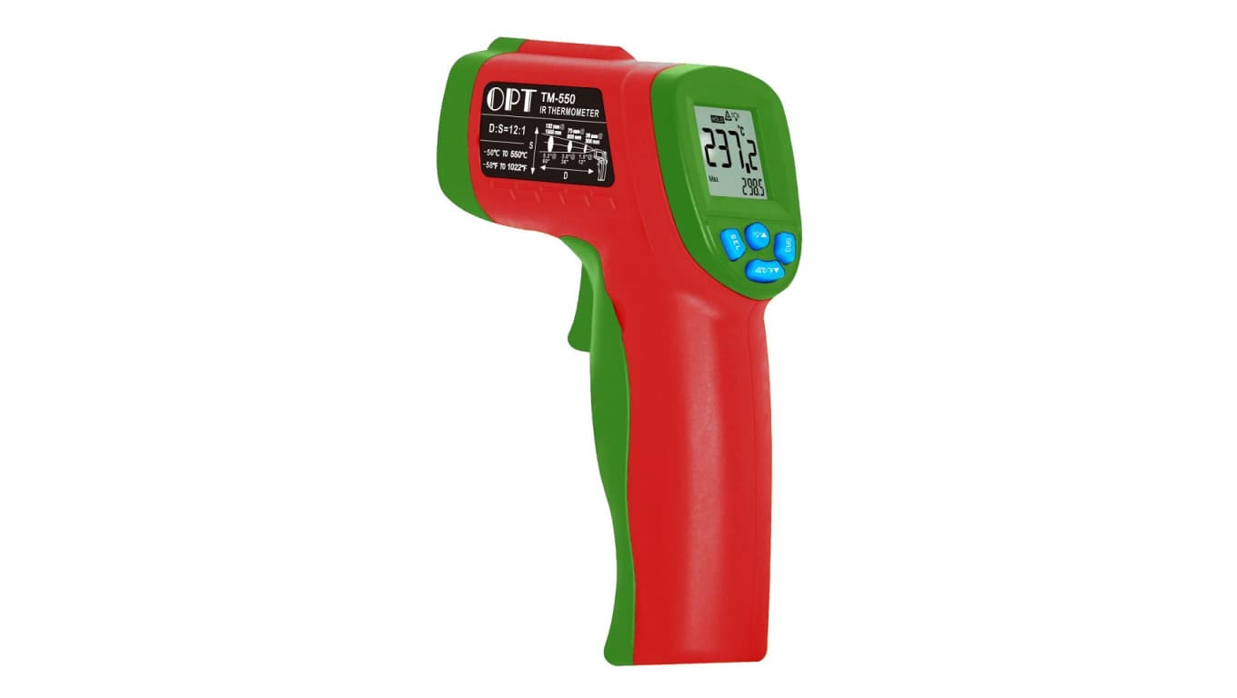 

Pirometr termometr bezdotykowy -50C ~ 550C 12:1 TM-550