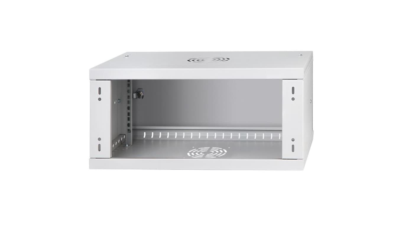 

Szafa wisząca RACK 19 4U 350mm drzwi metalowe szara PRO