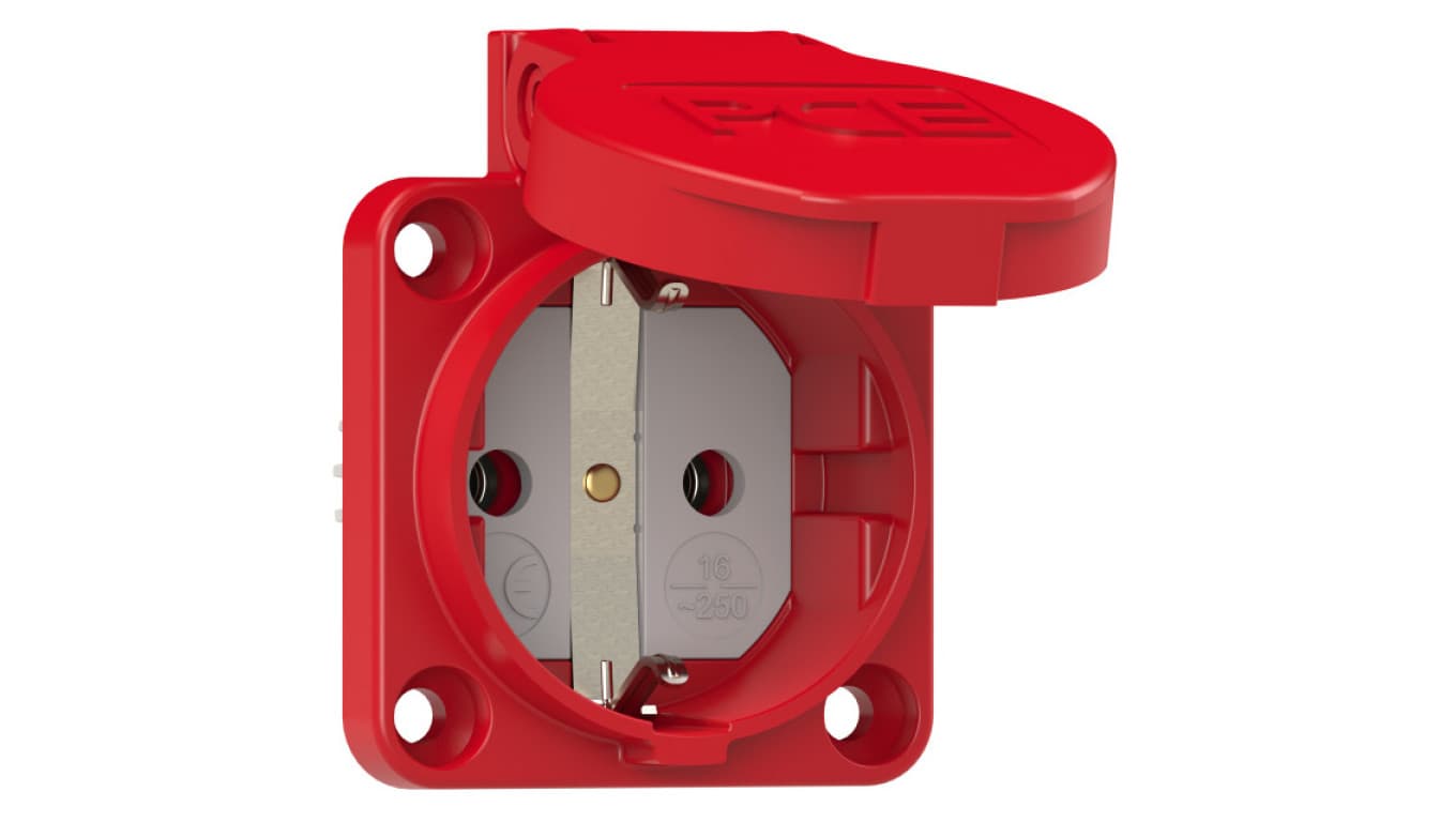 

Gniazdo tablicowe 16A 2P+Z 230V IP44 P-Nova+“ 1050-0rs