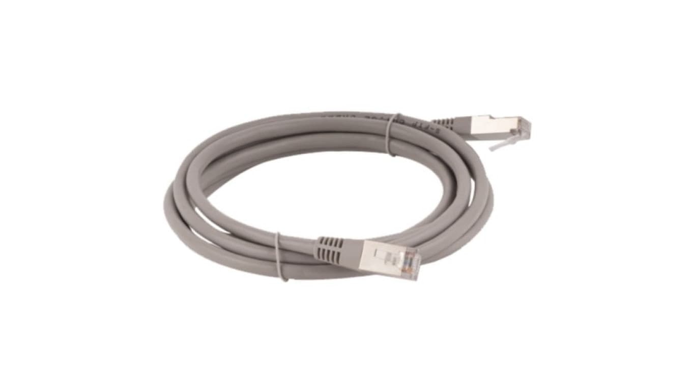 

Patchcord FTP kat.5e kabel sieciowy LAN 2x RJ45 linka szary 3m Alantec