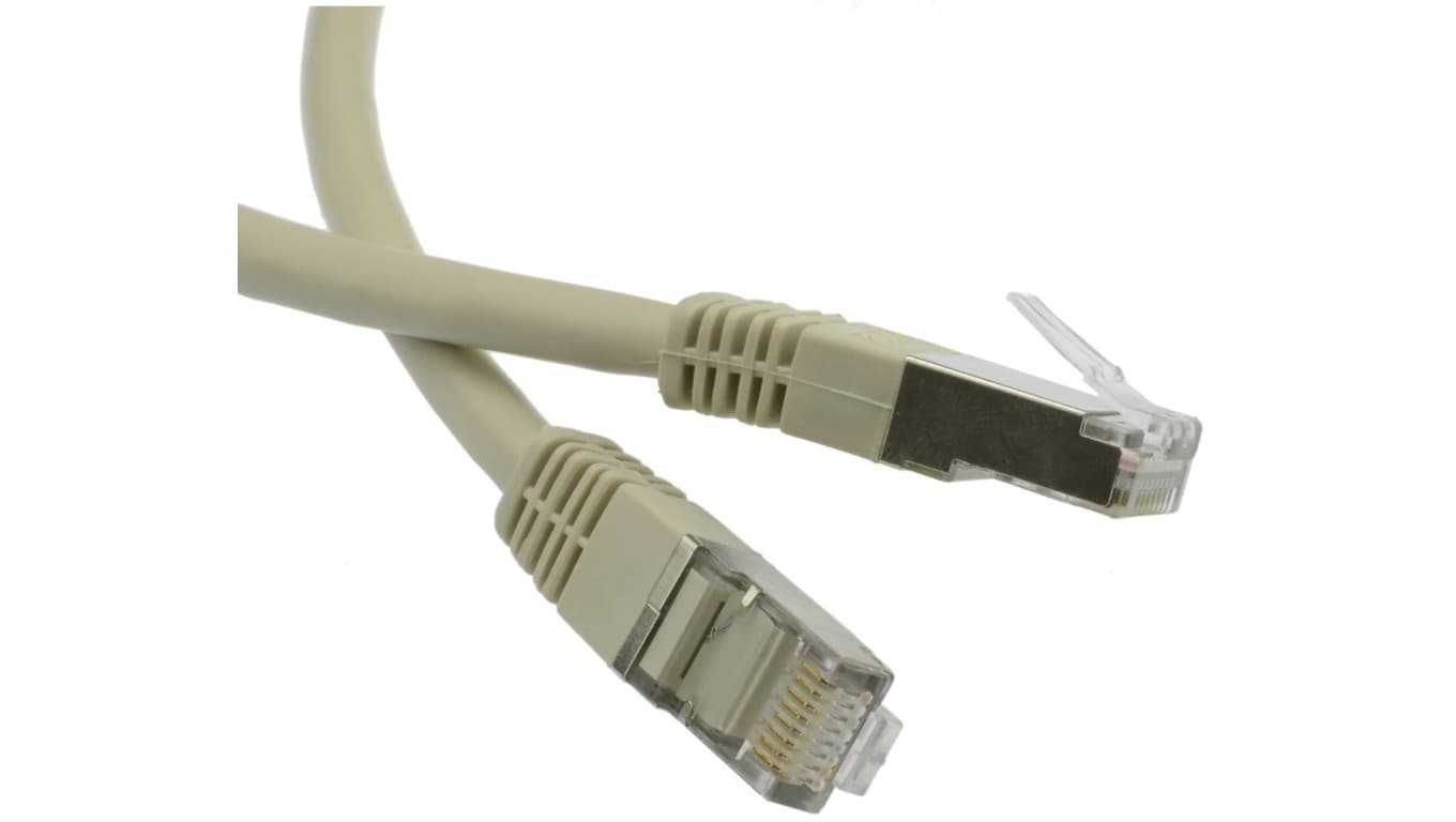 

Patchcord S/FTP kat.6 PiMF kabel sieciowy LAN 2x RJ45 linka szary 0,25m