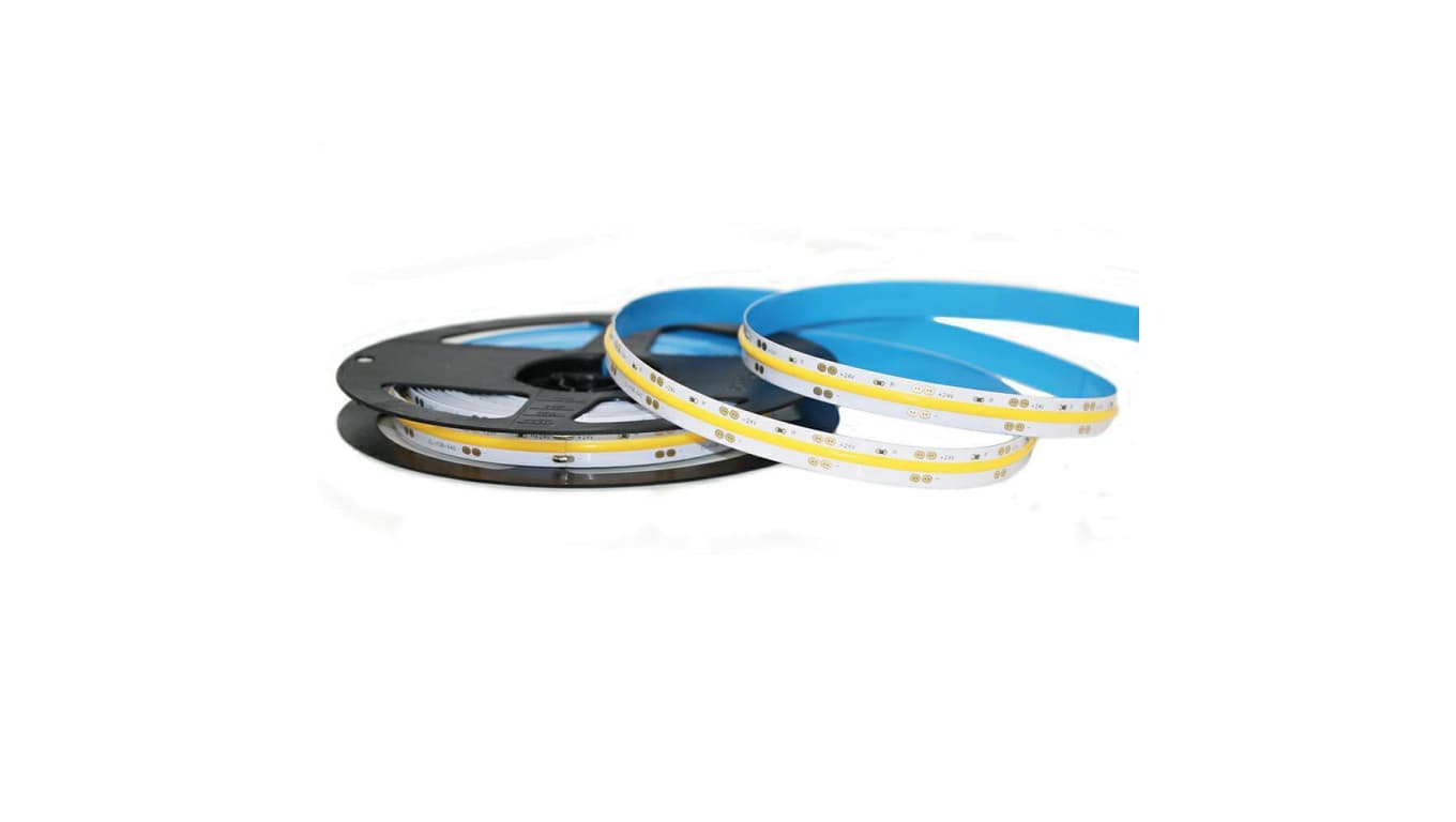 

Taśma LED COB 12VDC 9W/1mb neutralna biała 4000K 900lm/1m rolka 5m ciągła linia światła IP00