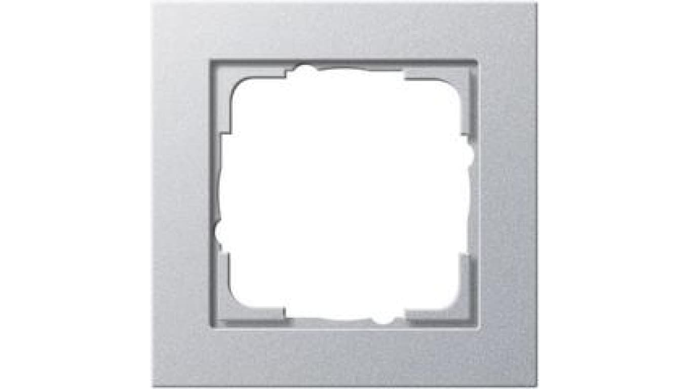 

Gira Ramka pojedyncza Gira E2 kolor aluminiowy