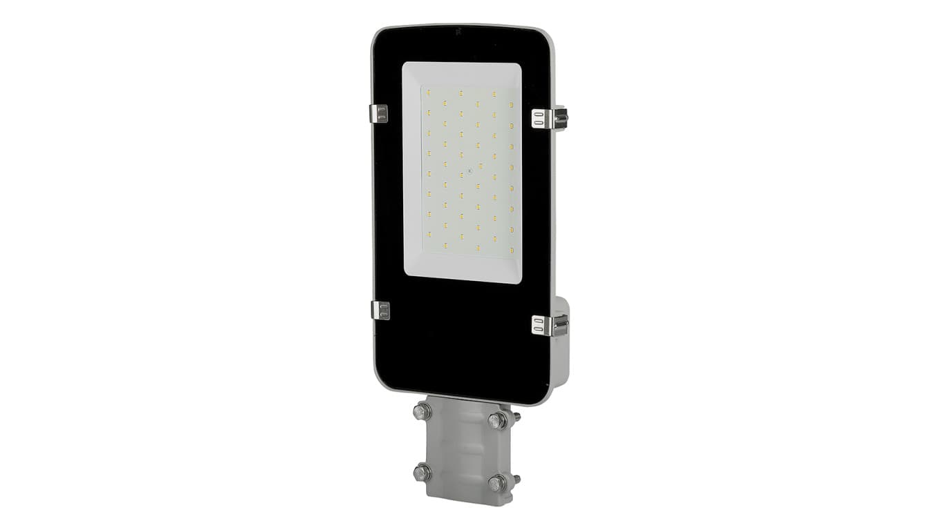 

Oprawa uliczna SAMSUNG CHIP 30W 4000K 2810lm IP65 Szara 5 Lat Gwarancji 21525