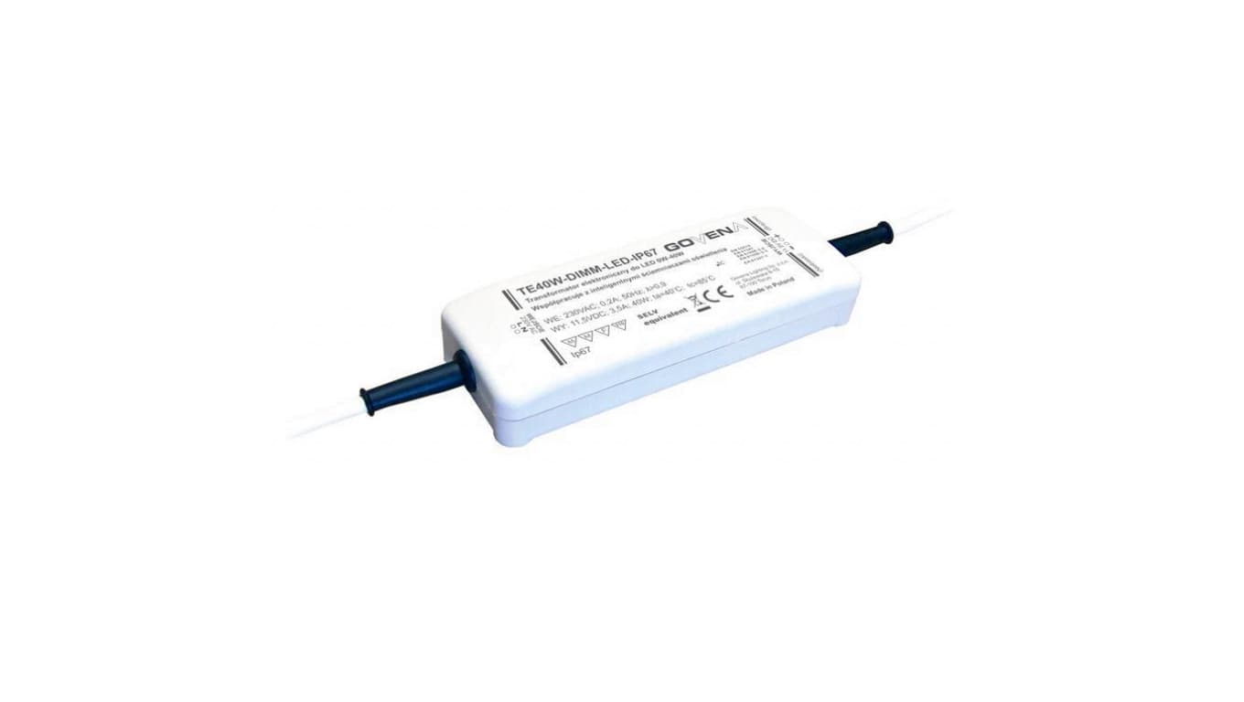 

GOVENA Zasilacz ściemnialny led 40W 11,5V współpracuje ze ściemniaczami 230V