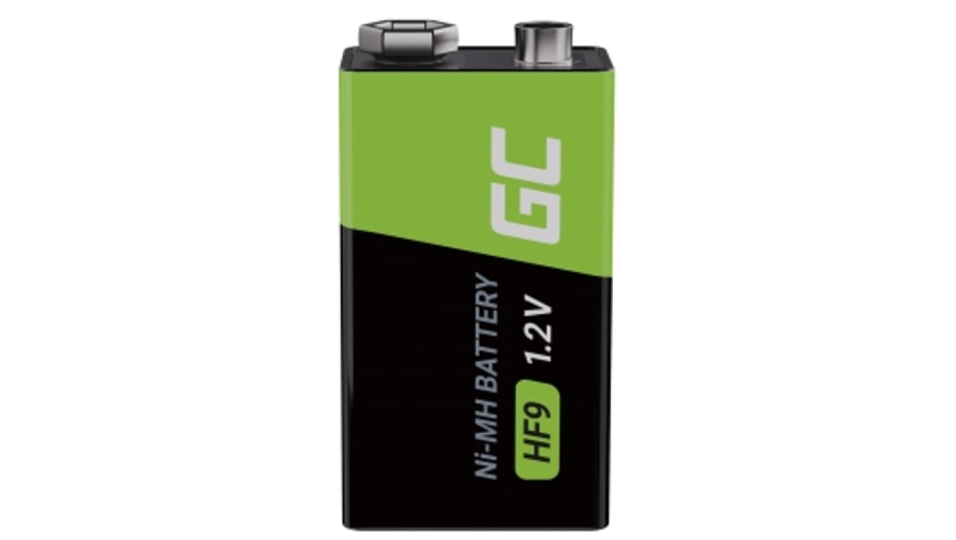 

Akumulator Ni-MH HF9 250mAh 9V GREEN CELL BLISTER 1 sztuka