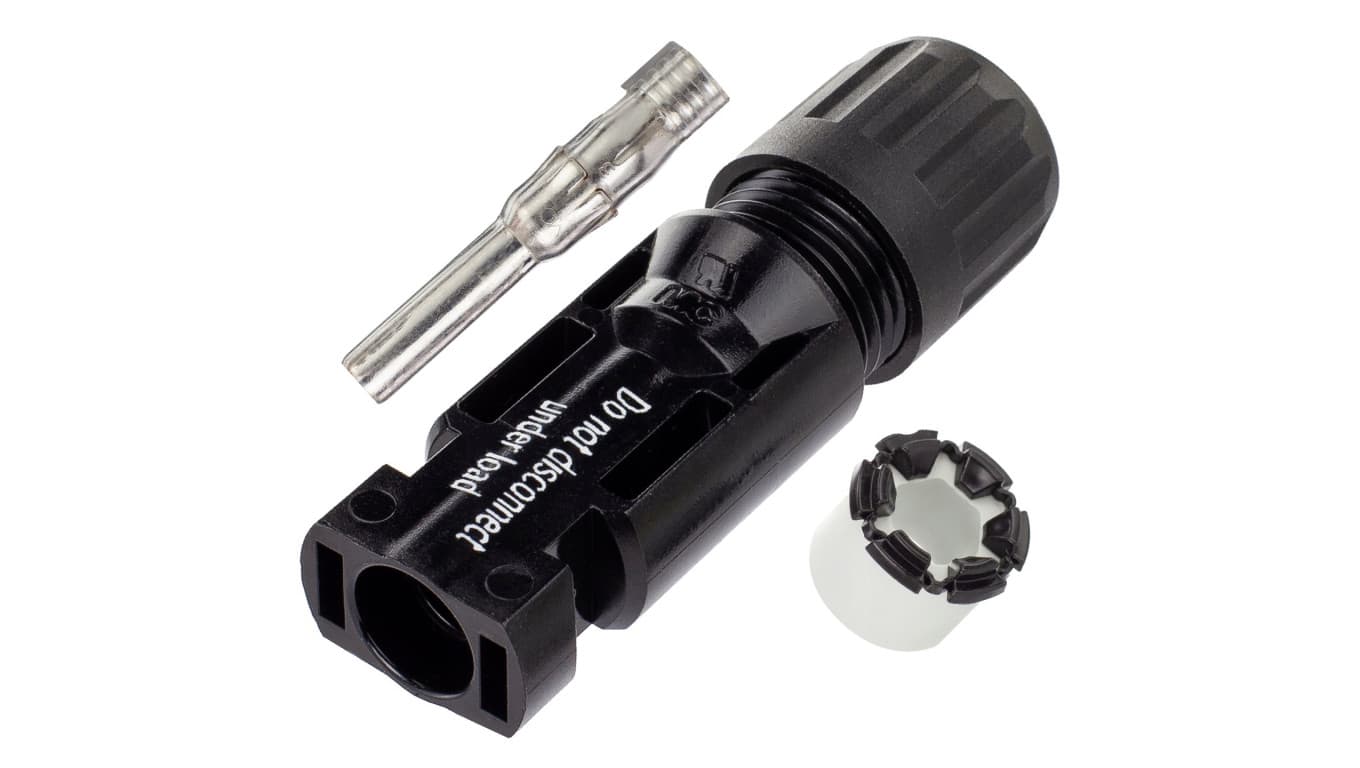 

Wtyk MC4 złącze solarne Konektor na przewód 4-6mm2 Staubli (Multi-Contact)
