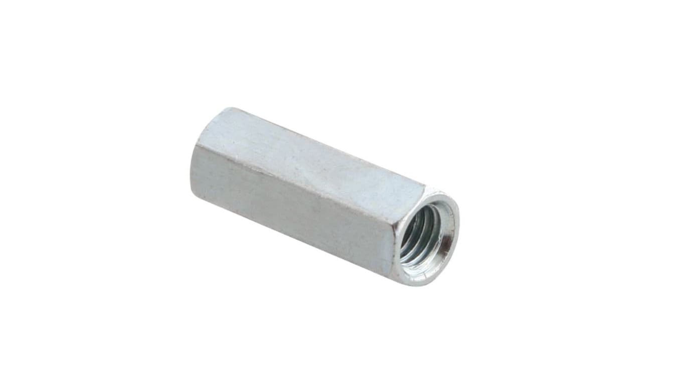 

BIS Nakrętka przedłużana do łączenia prętów gwintowanych M10 długość 30mm 6453930 /50szt/