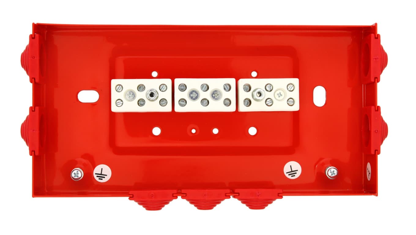 

Puszka instalacyjna przeciwpożarowa PIP-2AN ppoż E90 przelotowa 9x4mm2