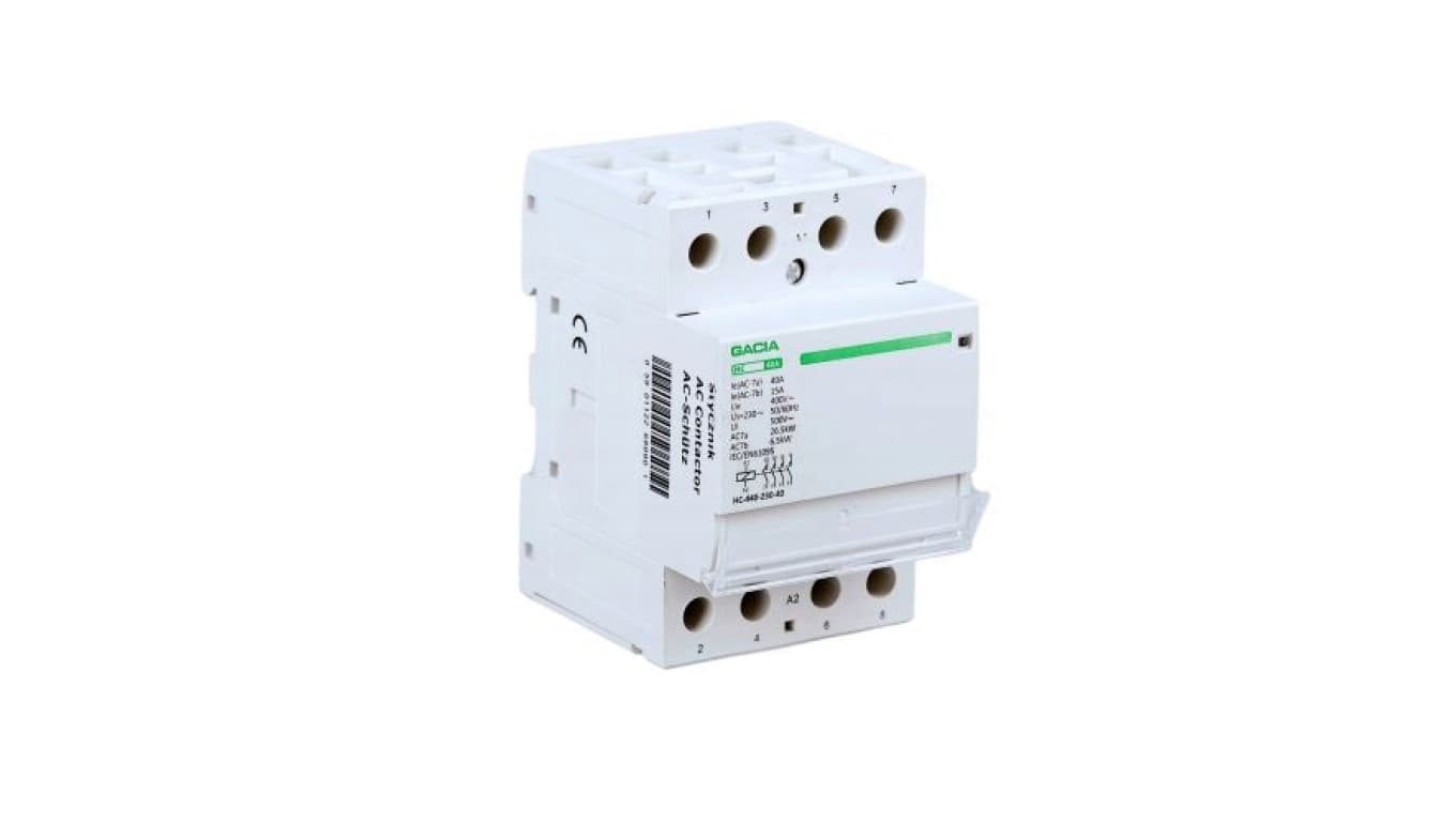 

Stycznik modułowy 3P 40A 4NO 230V HC-4P/40A-4NO-230V