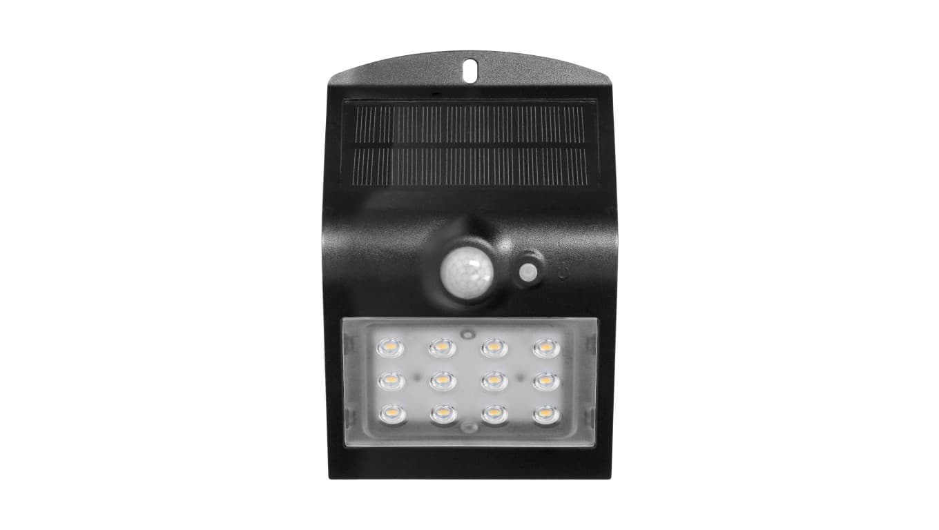 

PL SILOE LED 1,5W, lampa solarna z czujnikiem ruchu 120st, 190lm, IP,AD-SL-6083BLR4