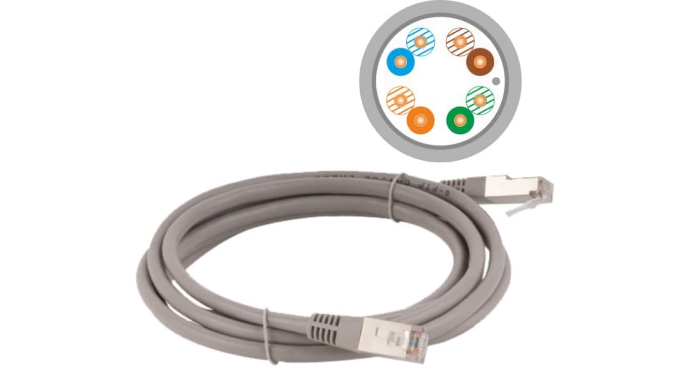 

Patch-cord F/UTP kat.5e PVC 10.0m szary ALANTEC - ALANTEC