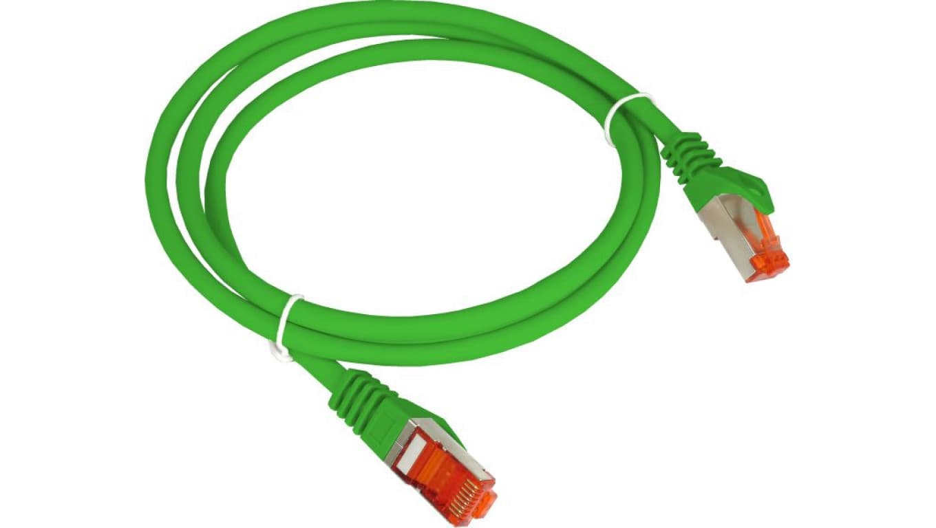 

Patch-cord S/FTP kat.6A LSOH 3.0m zielony ALANTEC - ALANTEC