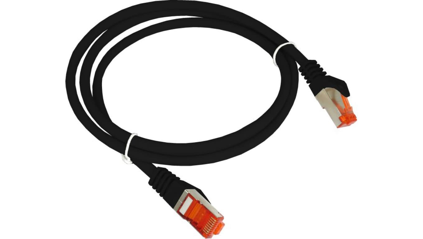 

Patch-cord S/FTP kat.6A LSOH 1.0m czarny ALANTEC - ALANTEC
