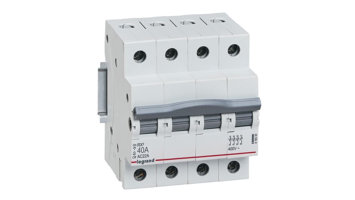 

Rozłacznik modułowy RX3 40A 4P 419330