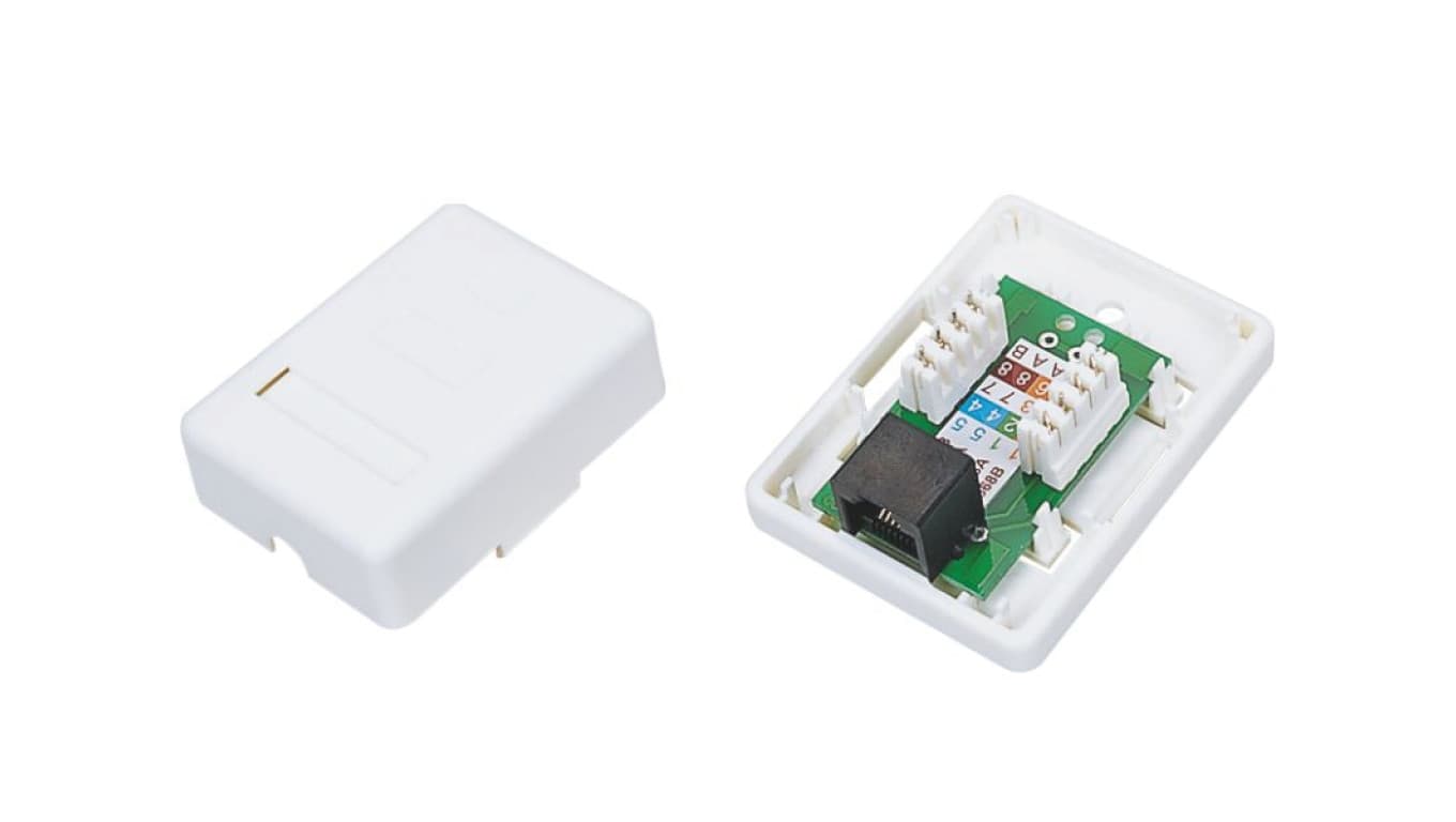 

Gniazdo natynkowe UTP kat.6 1xRJ45 ALANTEC - ALANTEC