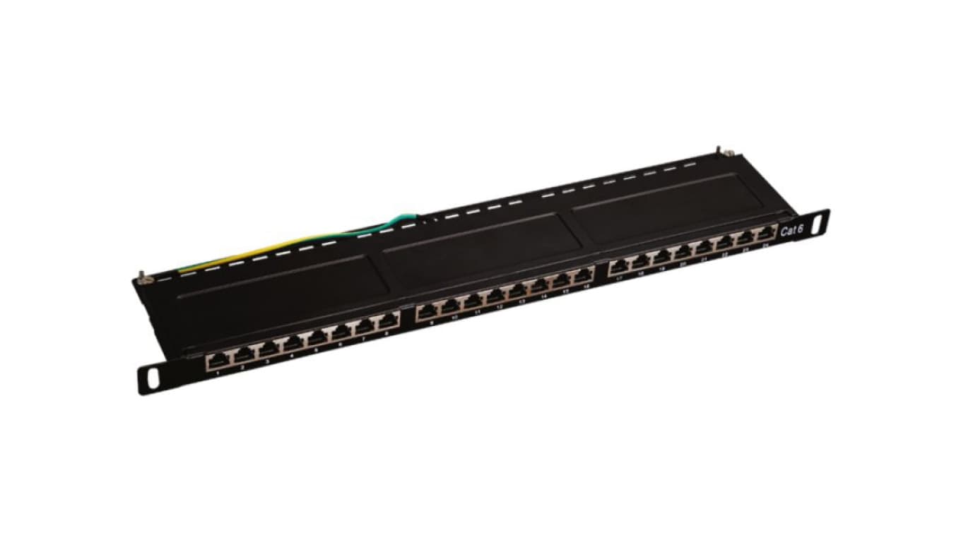 

Patch panel OPTIMUM STP kat.6 24 porty 0.5U ALANTEC - ALANTEC