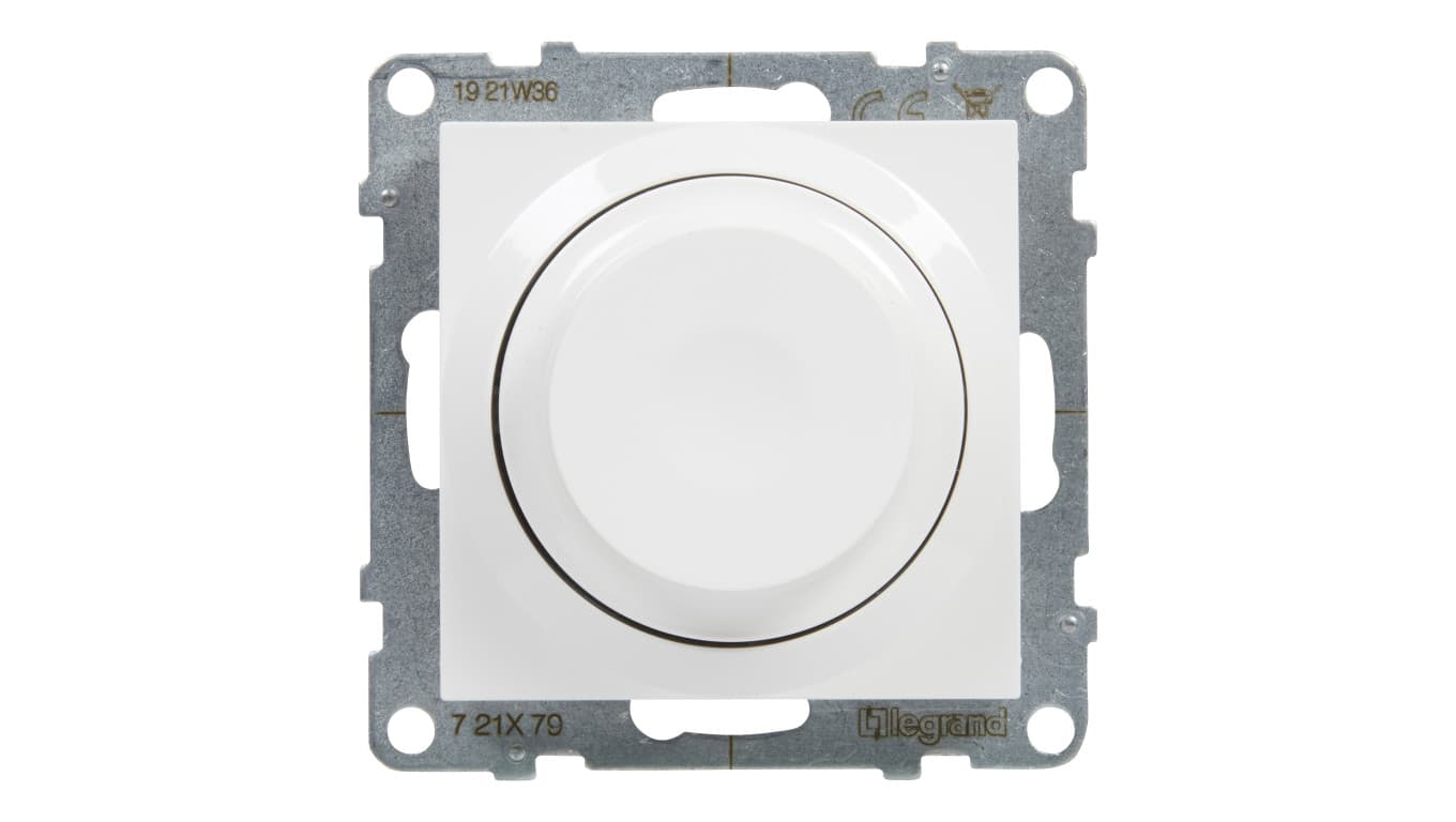 

SUNO Ściemniacz obrotowy dla lamp LED z opcją ściemniania 5-75W biały 721179