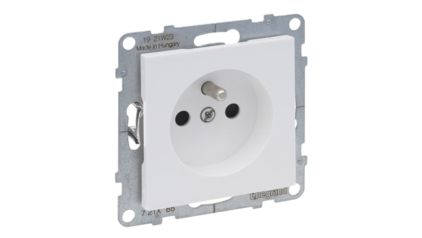 

SUNO Gniazdo pojedyncze 2P+Z białe 16A 250V zaciski śrubowe 721185