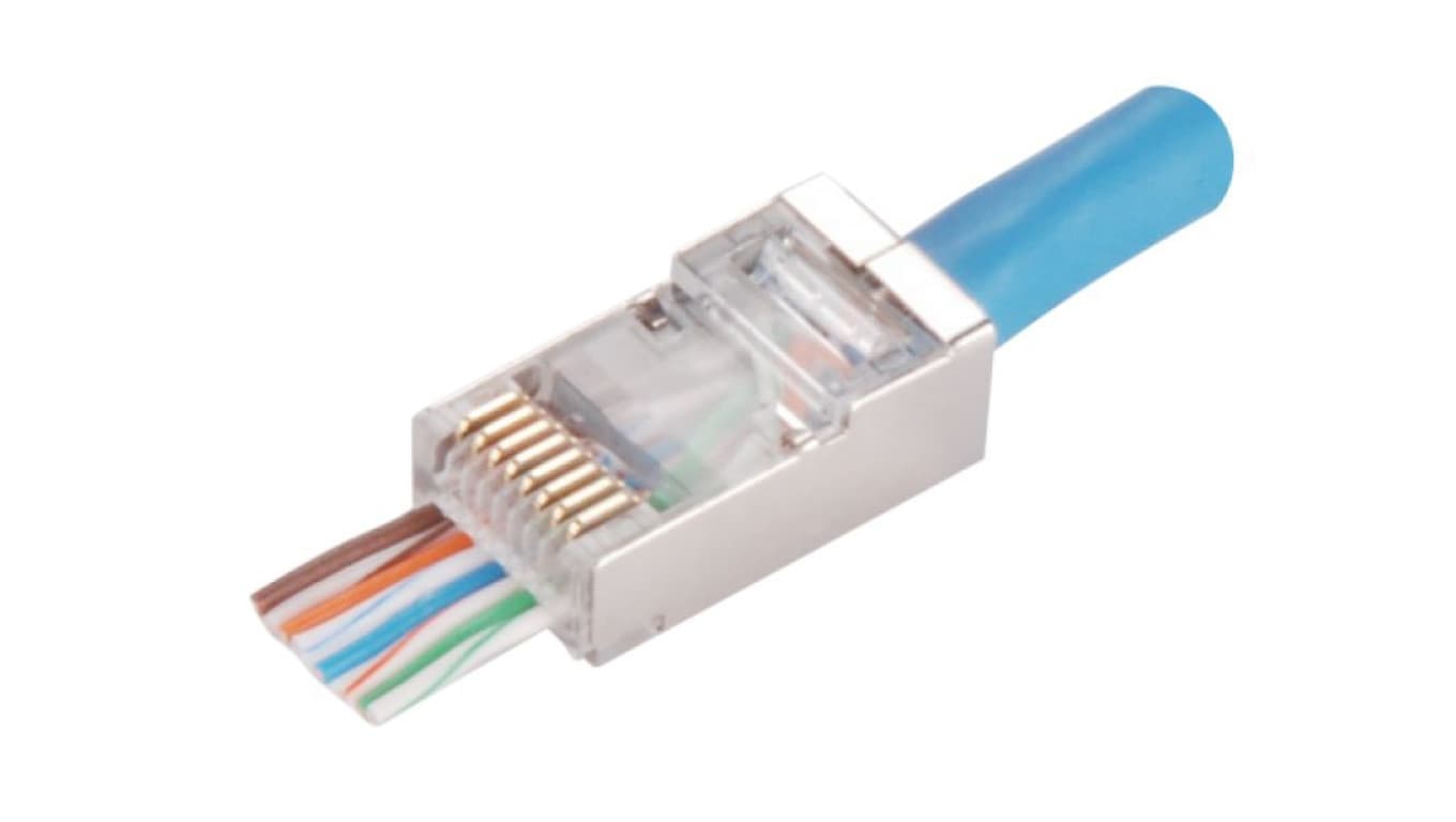 

Wtyk przelotowy RJ45 STP kat.5e (op.100 szt) ALANTEC - ALANTEC, Op.100 szt) alantec - alante